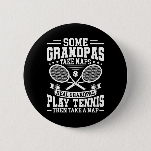 Mens Dminton Einige Grandpas nehmen Nickerchen Rea Button (Vorderseite)