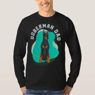 Mens Doberman Vater Dog Men Animal Pet Daddy Dober T-Shirt