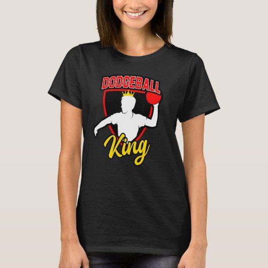Mens Dodgeball King for Dodgeball  and Dodgeball M T-Shirt (Vorderseite)