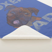 Mens Dog Vater Boxer Dog Lover Sherpadecke (3/4)