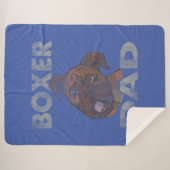 Mens Dog Vater Boxer Dog Lover Sherpadecke (Vorderseite (Horizontal))