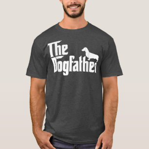 Mens Dogvater Dackel lustiger Vater Tag für T-Shirt