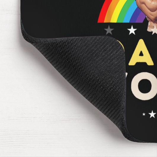 Mens Don't Make Me Use My Daddy Voice Funny Gay Be Mousepad (Ecke)