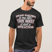 Mens Drag Racing T-Shirt (Vorderseite)