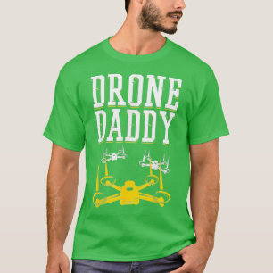 Mens Drone Pilot Daddy wie ein normales Vater-Gesc T-Shirt