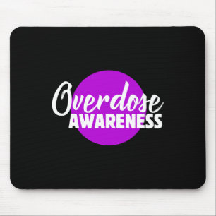 Mens Drug Overdose Awareness Oloid Glaube Hope End Mousepad