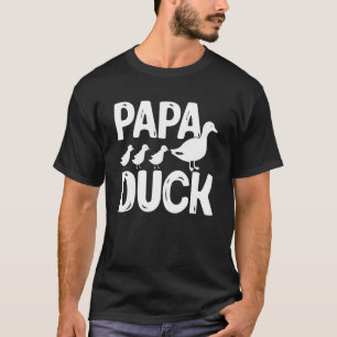 Mens Duck Ducks Papa Duck T-Shirt