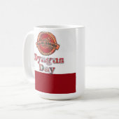 Men's Dyngus Day Polka Radio Kaffeetasse (Vorderseite Links)
