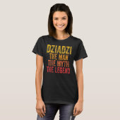 Mens Dziadzi Der Mensch Der Mythos Die Legende Vät T-Shirt (Vorne ganz)
