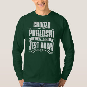 Mens Dziadzie Dziadzia Dziadziu Dziadziu Polen T-Shirt