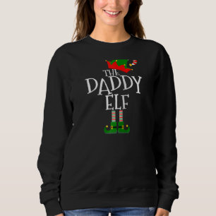 Mens Easy The Daddy Elf Kostümpasschenfamilie Gr Sweatshirt