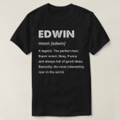 Mens Edwin Name T-Shirt (Design vorne)