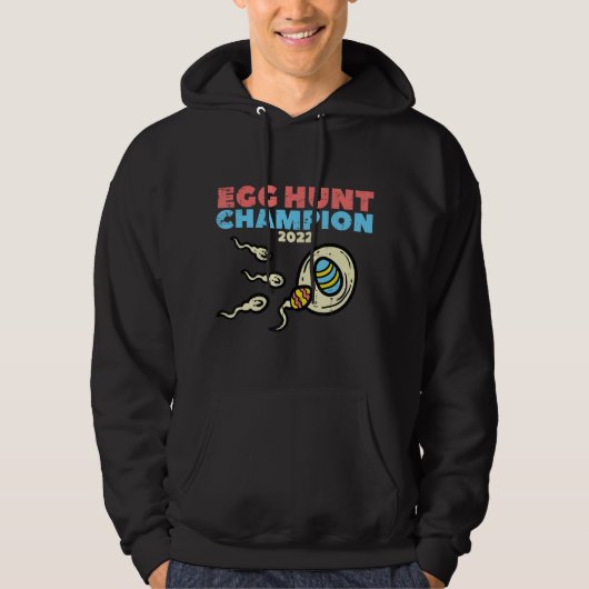 Mens Egg Hunt Champion 2022 Osterschwangerschaft A Hoodie (Vorderseite)
