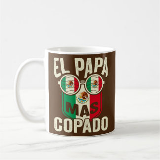 Mens El Papa Mas Copado Mexikanischer Vater und Eh Kaffeetasse