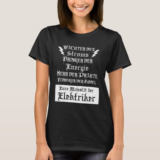 Mens Electrical T-Shirt (Vorderseite)