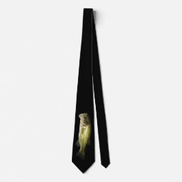 Mens Elegant Bass Fish Krawatte