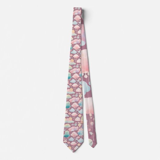 "Men's Elegant Pink Neck Tie - Classic Neck Tie. Krawatte (Vorderseite)