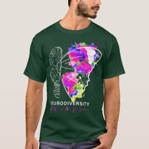 Mens Embrace Neurodiversity- Autismus Awareness Sp T-Shirt
