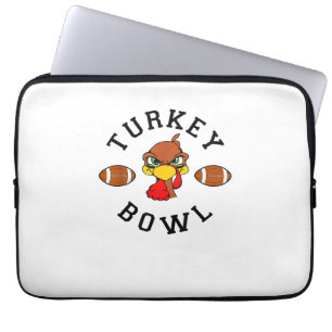 Mens Erntedank Football Türkei Bowl Shirt für M Laptopschutzhülle