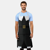 Mens Erntedank Pilgrim Outfit Kostüme Schürze (Getragen)