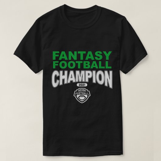 Mens ESPN Fantasy Football Champion Zwanzig T-Shirt (Design vorne)