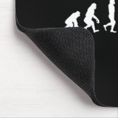 Mens Evolution Snowboard Gift Snowboarder Gift Boa Mousepad (Ecke)