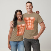 Mens Fake Abs T-Shirt (Unisex)