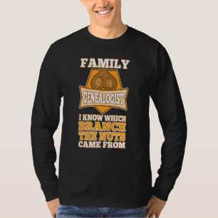 Mens Family Genealoge ich weiß, aus welchem Zweig T-Shirt