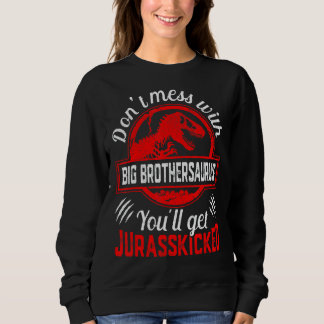 Mens Family Matching Big Brother Dinosaurier Chris Sweatshirt