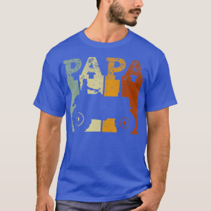 Mens Farm papa Vintage Betriebe rückwärts entfernt T-Shirt