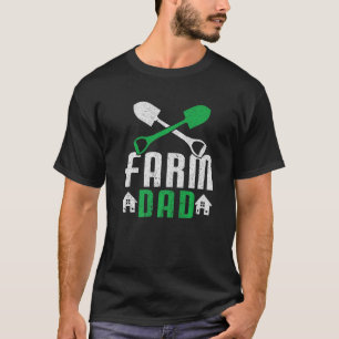 Mens Farm Vater Traktor Farm Daddy Papa Bauer Vate T-Shirt