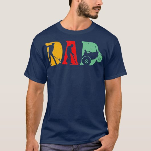 Mens Farmväter Vintag Traktoren Retro - T-Shirt (Vorderseite)