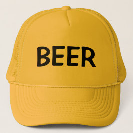 Mens Fashion Baseball Novelty BEER Truckerkappe