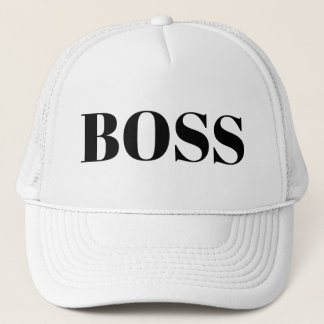 Mens Fashion Funny Novelty Baseball BOSS Truckerkappe