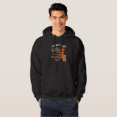 Mens Father Of Barrel Racer Dad Biggest Fan Horse  Hoodie (Vorne ganz)