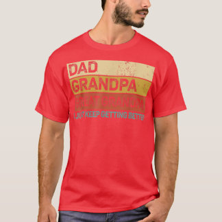 Mens Fathers Day-Geschenk von Grandkids Vater Opa T-Shirt