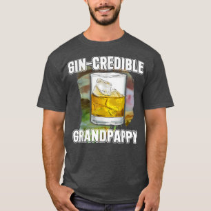 Mens Fathers Day Gift T-Shirt GinCredibile Grandpa