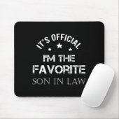 Mens Favorite Son In Law Funny Son In Law Mousepad (Mit Mouse)