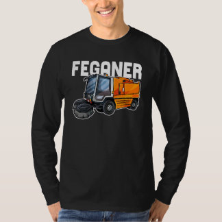 Mens Feganer Road Cleaning Waste Removal Müll T-Shirt