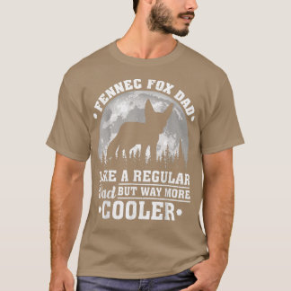 Mens Fennec Fox Vater wie ein regulärer Vater Fenn T-Shirt