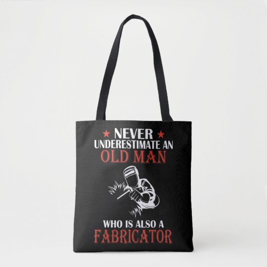 Mens Ferret - Unterschätze niemals einen Mann mit Tasche (Vorderseite)
