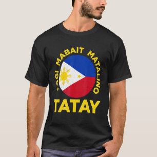 Mens Filipino Proud Filipino Einwohner Pinoy Pinay T-Shirt