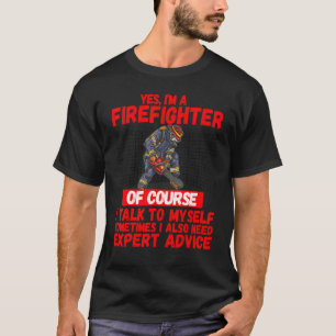 Mens Fire Crew Feuerwehr Mitglied Witz F T-Shirt