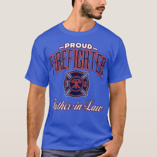 Mens Firefighter VaterGesetz für Männer T-Shirt