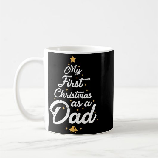 Mens First Christmas As Dad Xmas New Daddy Pajamas Kaffeetasse (Links)
