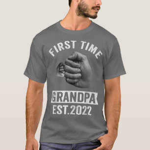 Mens First Time Opa Est 2022 s, Schwangerschaft An T-Shirt
