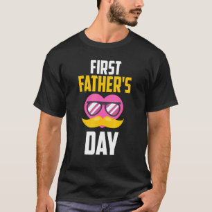 Mens First Vathers Day Beer Baby Bottle Vater Dadd T-Shirt