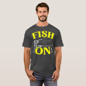Mens Fischen Fisherman Saltwater Fisish Fish T-Shirt (Vorne ganz)