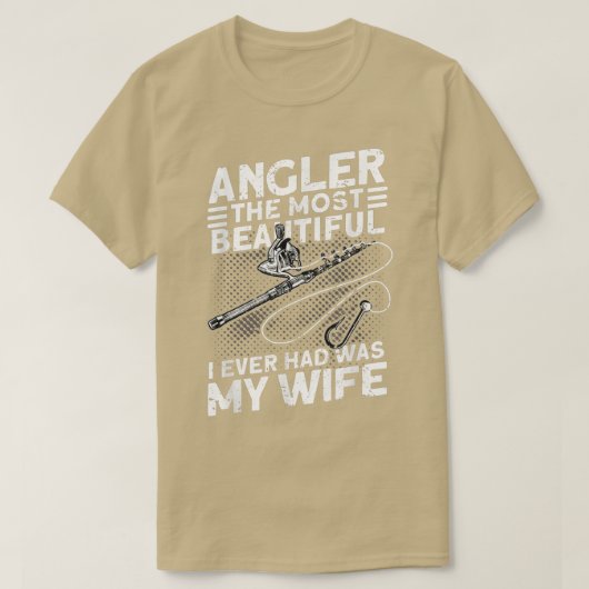 Mens Fishing Fisherman Angler 2556 T-Shirt (Design vorne)