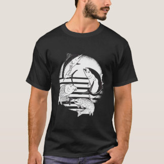 Mens Fishing I Saying Fisherman Accessories Papa G T-Shirt